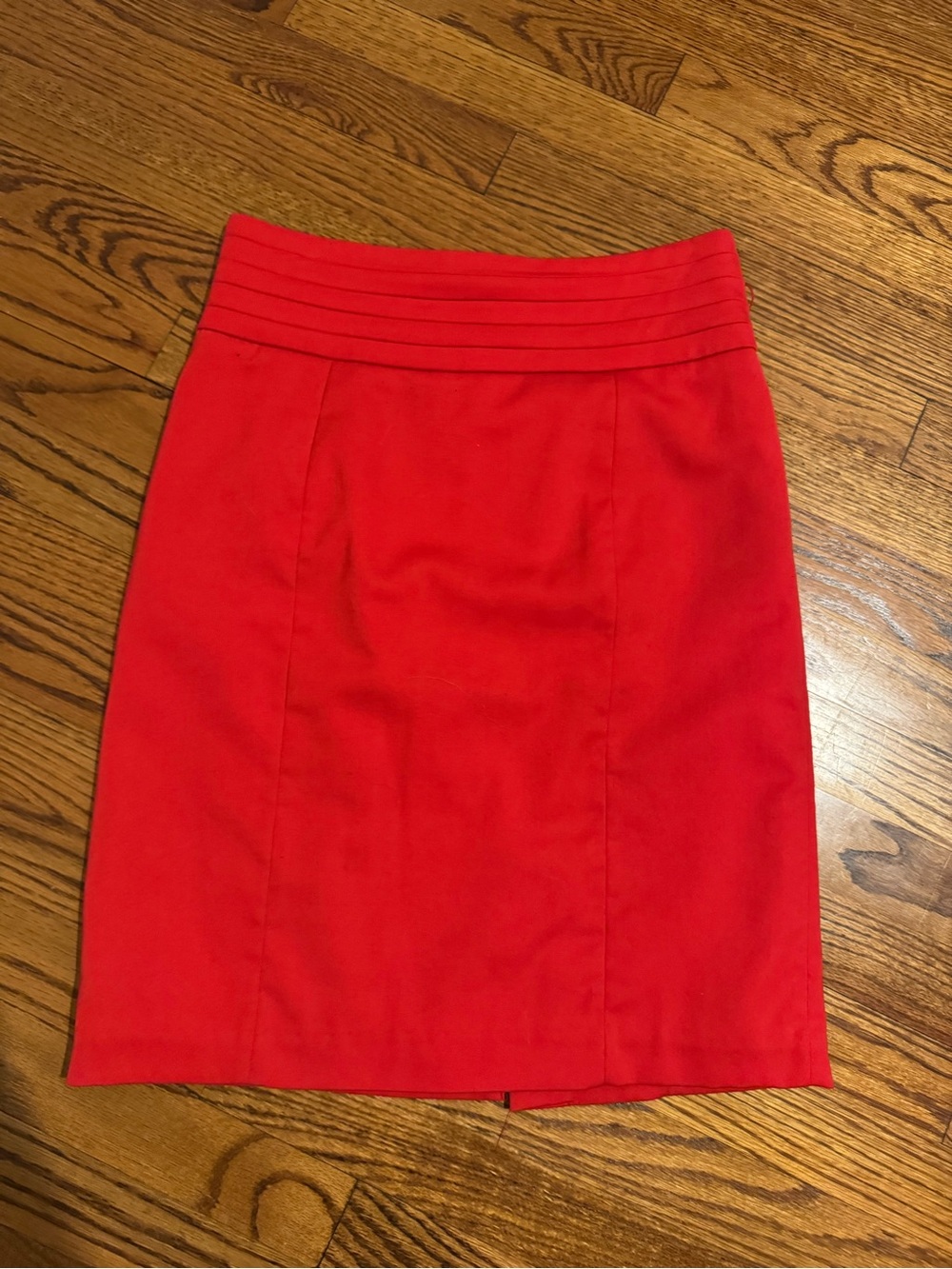 H&M Bright Red Pencil Skirt